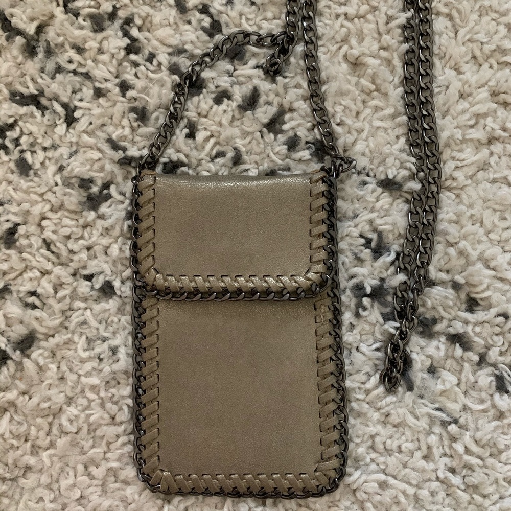 ✨Long Pouch Faux Suede Micro Mini Crossbody✨